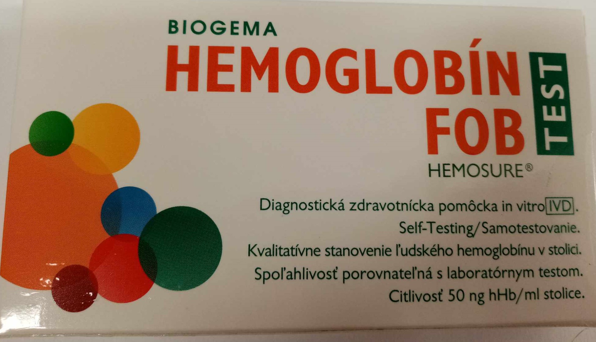 BIOGEMA HEMOGLOBÍN TEST